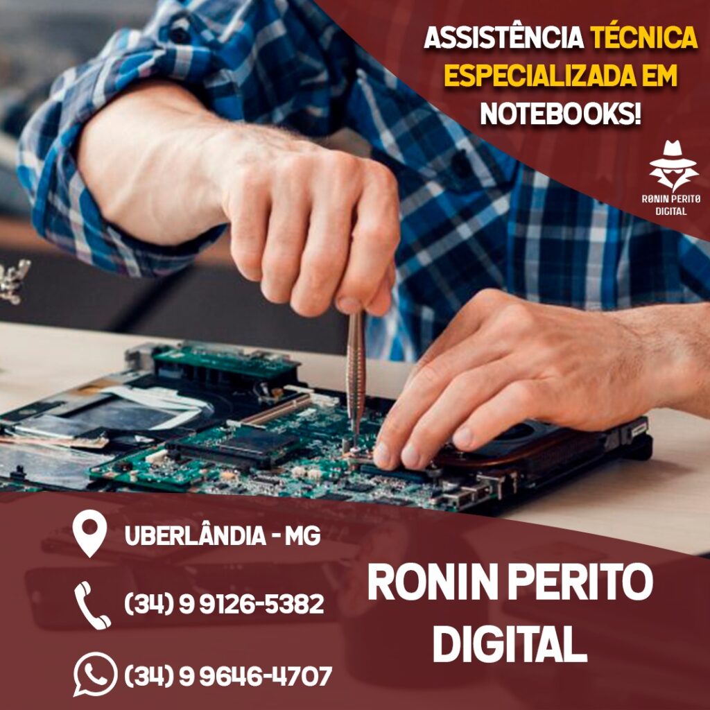 assistencia tecnica e formatacao notebook e pc ronin perito digital